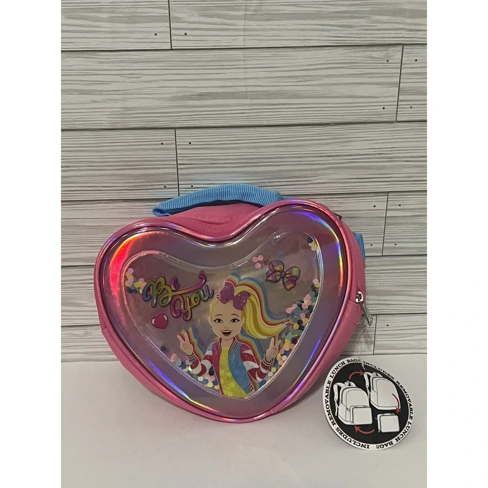 NWT Jojo‎  Siwa Heart Shape  Lunch Box